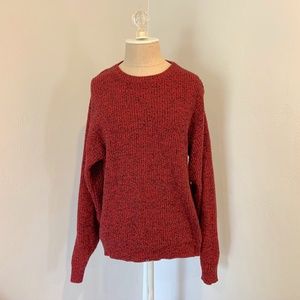 Vintage Le Tigre Chunky Red Sweater